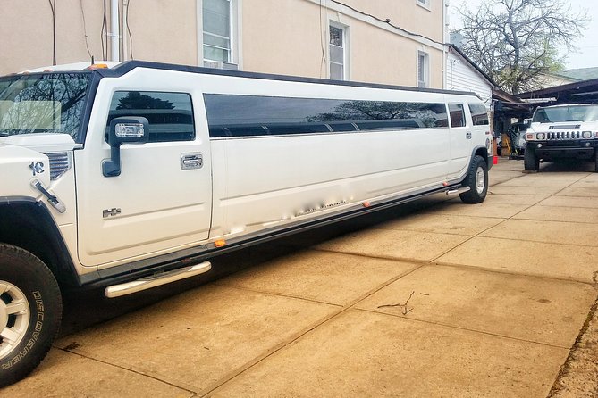 Atlantic City Trips - Round Trip From NYC Area in H2 Hummer Limousine White - Key Points