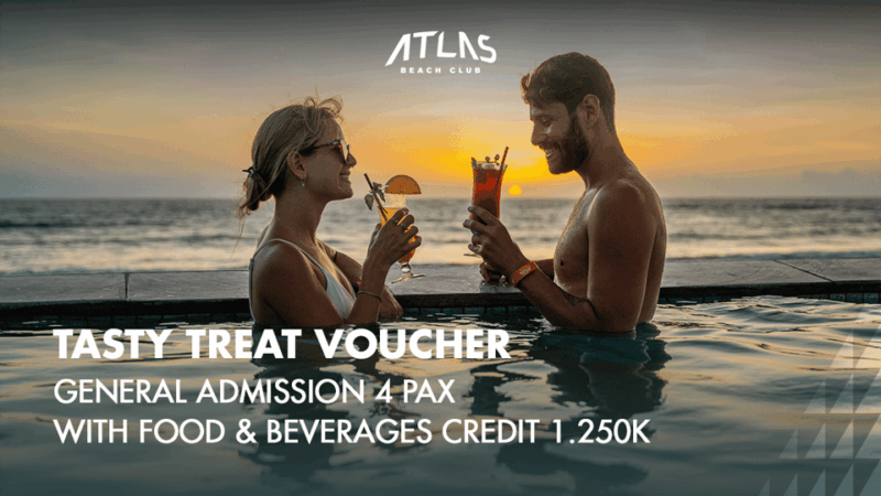 Atlas Beach Club Bali: Day Pass With F&B Credit - Ticketing and Pricing Options