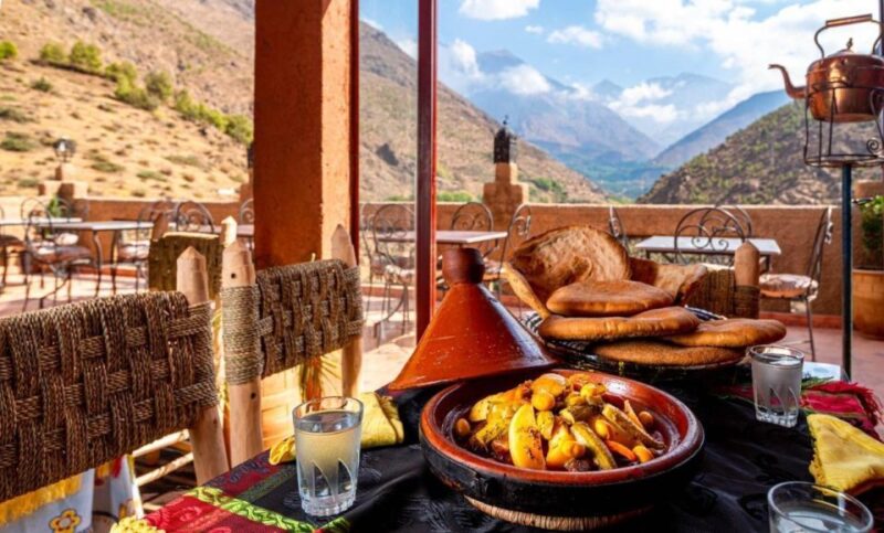 Atlas Mountains Waterfall Day Tour From Marrakech-With Lunch - Lunch Experience