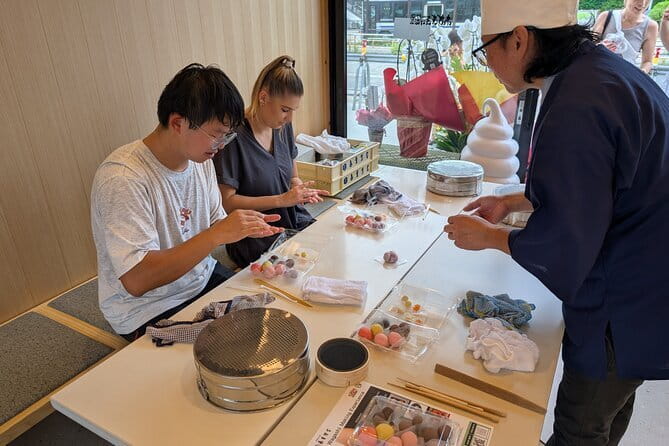 Atsuta Shrine Visit and Sweets Making Experience in Nagoya - Matcha-making Experience