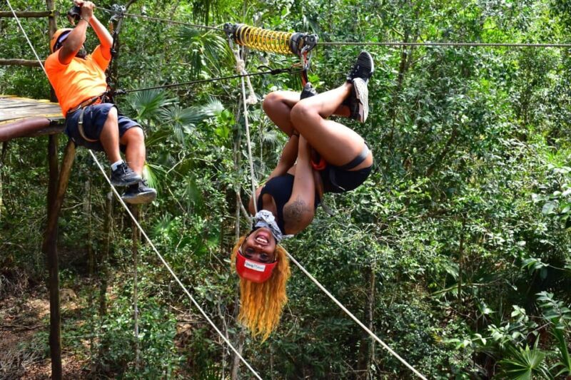 ATV 2x1: Shared Atv, Cenote, Zipline & Lunch From Cancun - Itinerary Details