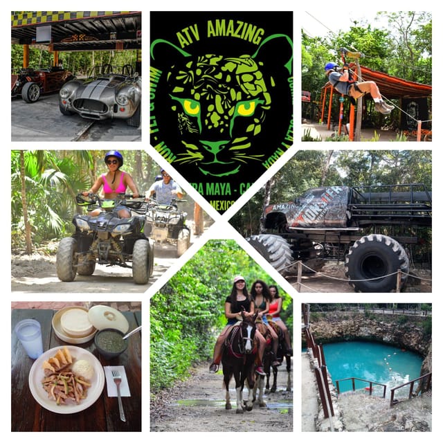 ATV 2x1: Shared Atv, Cenote, Zipline & Lunch From Cancun - Cancellation Policy