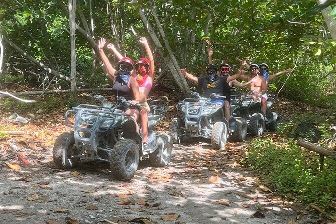 Atv Adventour : Cenote Jade Cavern, Transportation & Tequila - Key Points