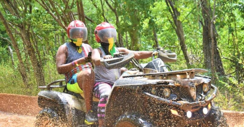 Atv Adventure and Ziplines With Private Transportation - Key Points