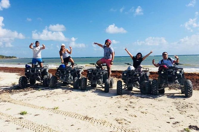 ATV Adventure & Open Bar Beach Day + Lunch+1 Transportation - Transportation