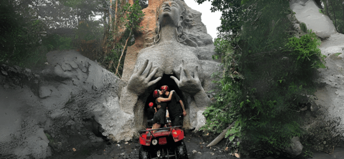 Atv Adventure Through Balinese Cliff Carvings & Waterfall - Thrilling Off-road Adventure