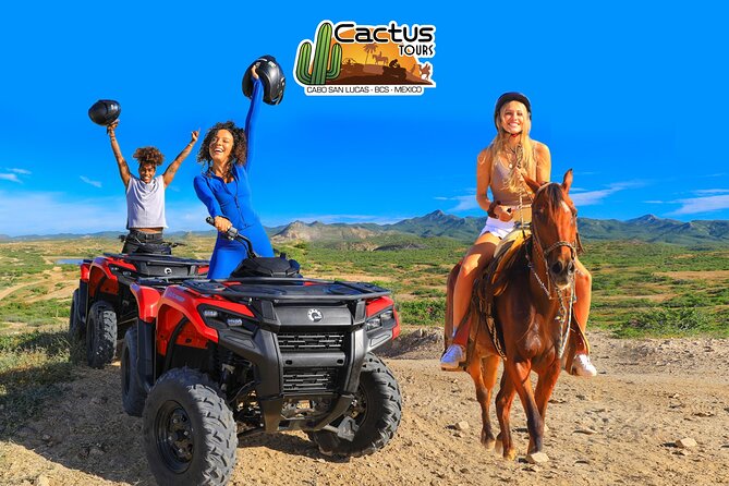 ATV Automatic 4X4 & Horseback Riding in Cabo by Cactus Tours Park - Park Entrance Fee