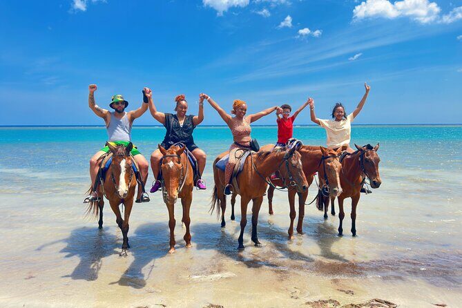 ATV, Bamboo Rafting, Horseback Ride n Swim Guided Tour - Key Points