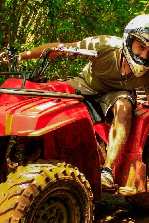 Atv Drive Single Ziplines and Cenote Swim - Key Points