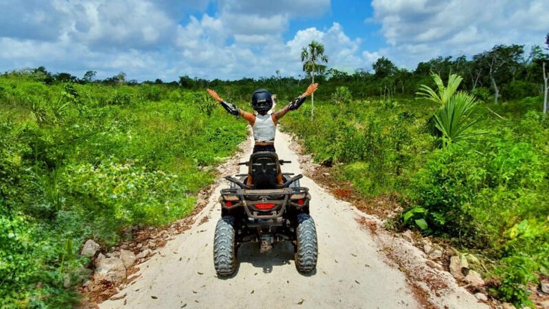 Atv Experience in Cancun With Ziplines and Cenote Swim Day - Key Points