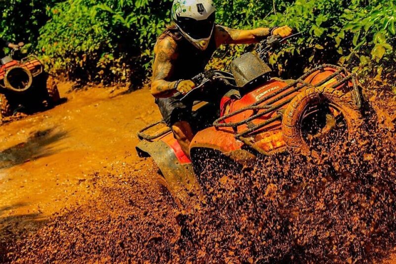 Atv Experience in Cancun With Ziplines and Cenote Swim Day - Cancellation and Transportation