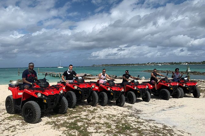 ATV Island Tour With Beach Break, Lunch, and Pick-Up/Drop-Off - Age and Group Size