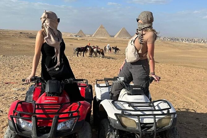 ATV Quad Bike in Giza Pyramids - Physical Fitness and Health Considerations