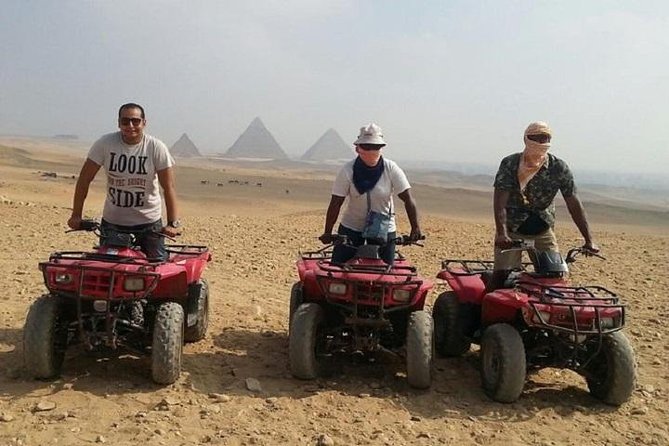 ATV Quad Bike Ride At GIZA Pyramids & BBQ Dinner. - Professional Guide and Escort