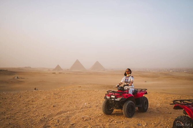 ATV Quad Bike Ride At GIZA Pyramids & BBQ Dinner. - Suitability and Accessibility