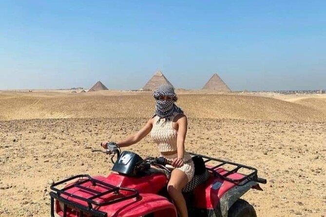 ATV Quad Bike Ride At GIZA Pyramids & BBQ Dinner. - Booking and Cancellation Policy