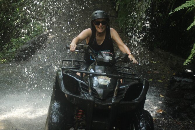 ATV Quad Bike Through Tunnel and Waterfall - Highlights of the Ride