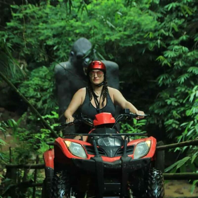 ATV Quad Biking Payangan with a Hidden Large Gorilla Statue - Key Points