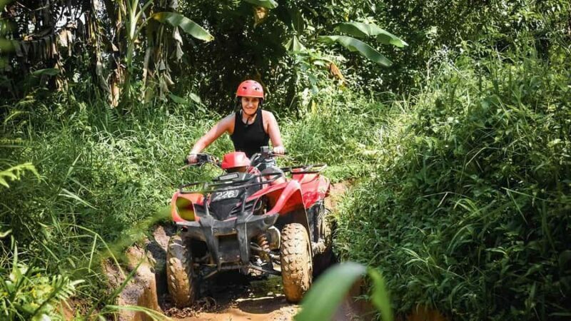 ATV Quad Biking Payangan with a Hidden Large Gorilla Statue - Exploring the Bali ATV Quad Biking Experience