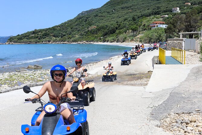 ATV Quad Guided Sightseeing/ Exploring Tour@The Pink Palace Corfu - Monastery, Vineyards, and Beaches