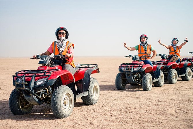 ATV Ride at the Desert of Giza Pyramids - Capturing Memorable Moments