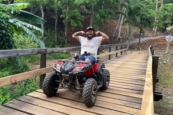 ATV Safari and Horseback Adventure at Mahogany Bay - Riding Through Ocean and Beaches