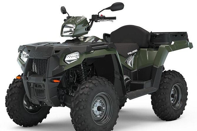 ATV Safari on Ice and Snow - Enjoying the Barbecue Lunch