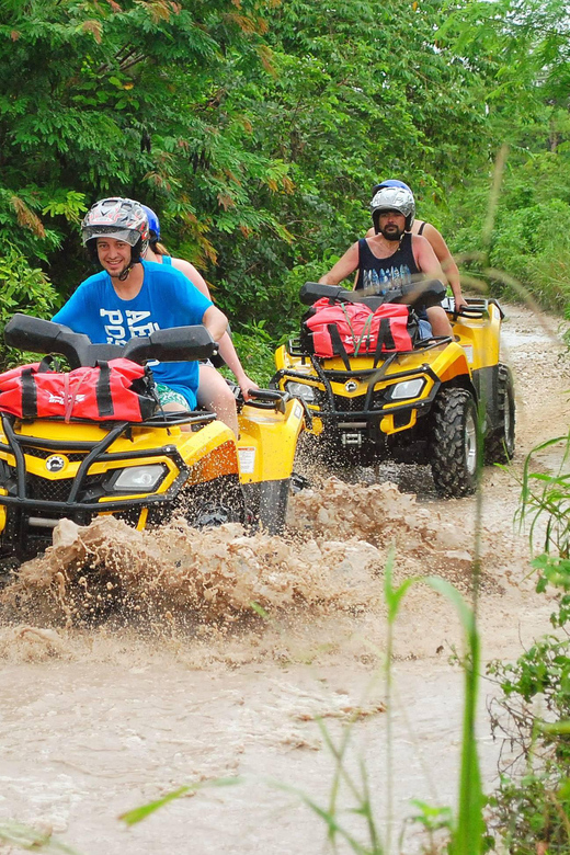 Atv Single Drive Zipline and Cenote Swim - Key Points