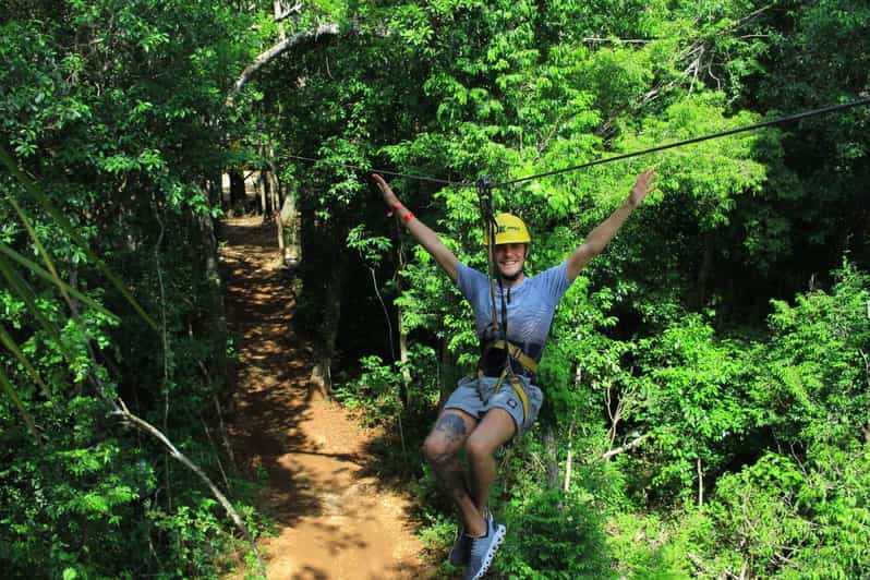 Atv Single Drive Zipline and Cenote Swim - Adventure Activities
