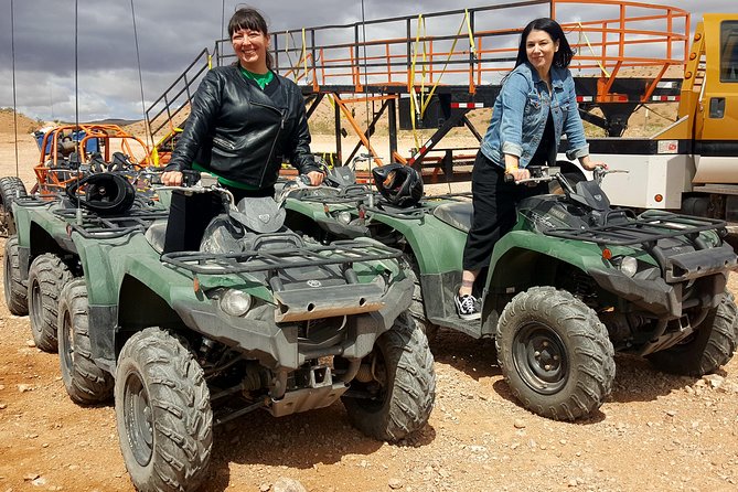 ATV Tour and Dune Buggy Chase Dakar Combo Adventure From Las Vegas - Vegas Dunes Dune-Bashing