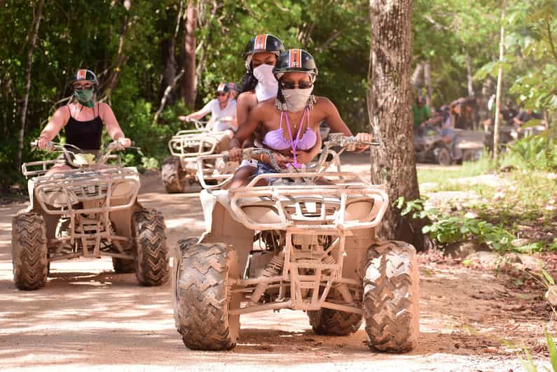ATV Tour From Tulum or Riviera With Rappel, Cenote & Zipline - Key Points