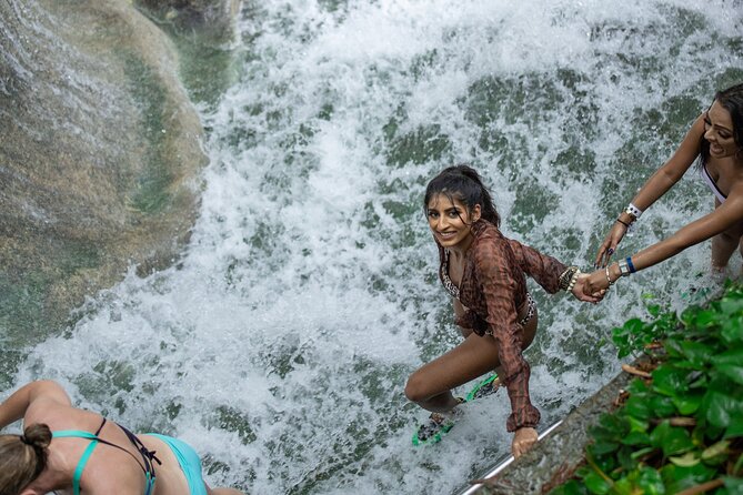 ATV With Dunns River Climb and Zipline From Island Village - Scaling the Iconic Dunns River Falls