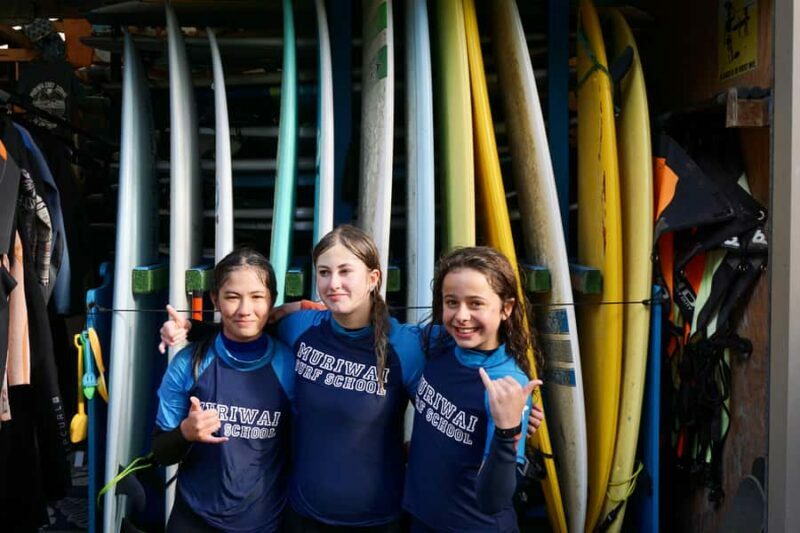 Auckland: Group Surfing Lesson with Muriwai Surf School - FAQs