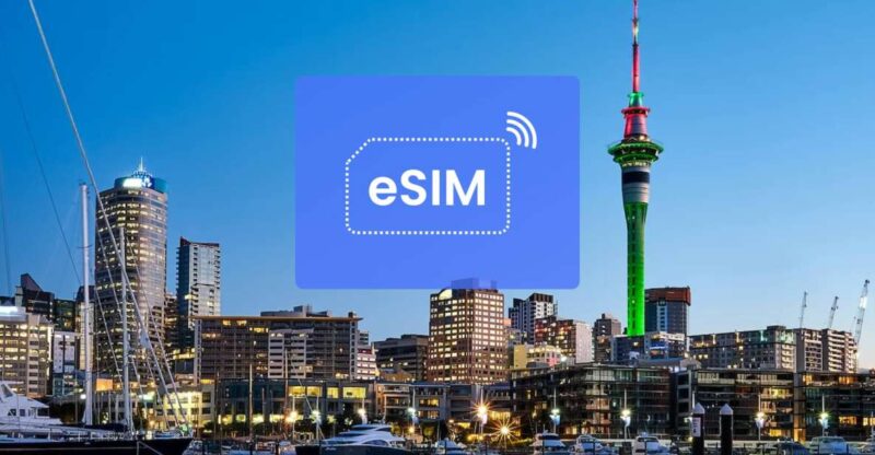 Auckland: New Zealand and Asia Esim Roaming Mobile Data Plan - Package Options