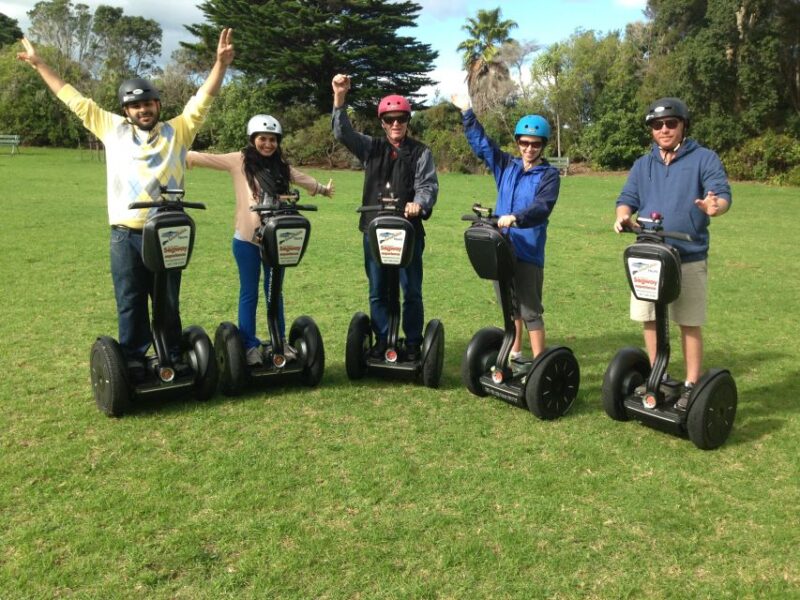 Auckland: Segway Tour to Mount Victoria - Riding a Segway