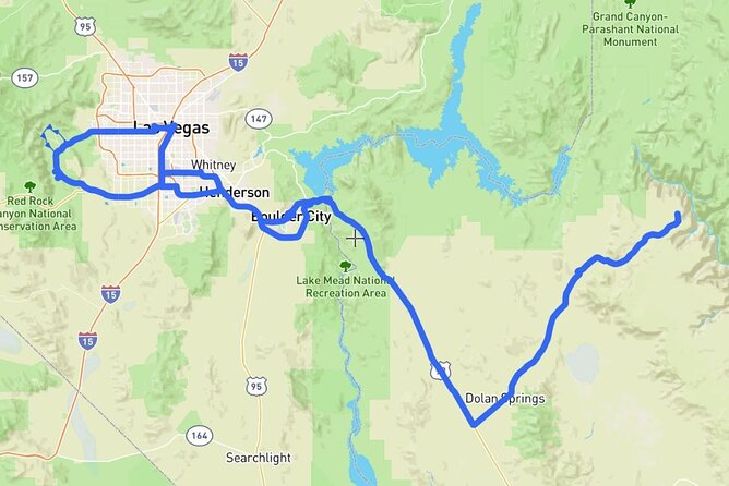 Audio Driving Tour: Grand Canyon West, Hoover Dam Red Rock Canyon - Informative Audio Commentary and Narration