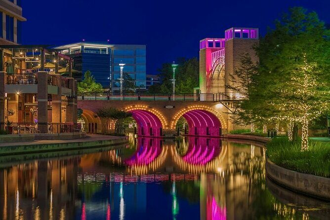 Audio Walking tour of The Woodlands waterway - Key Points