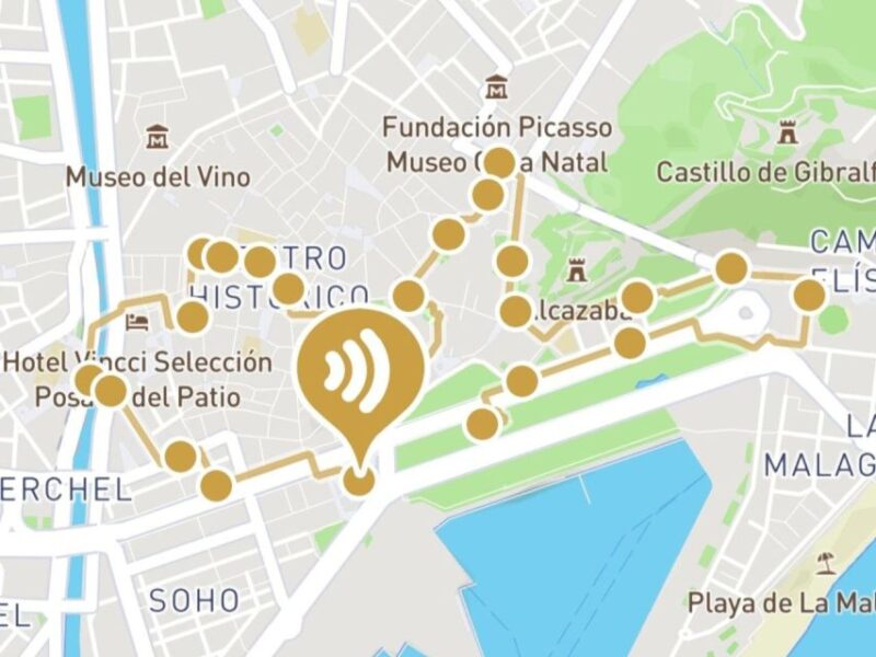 Audioguide City Walk Malaga for Cruises (German & English) - Tour Details
