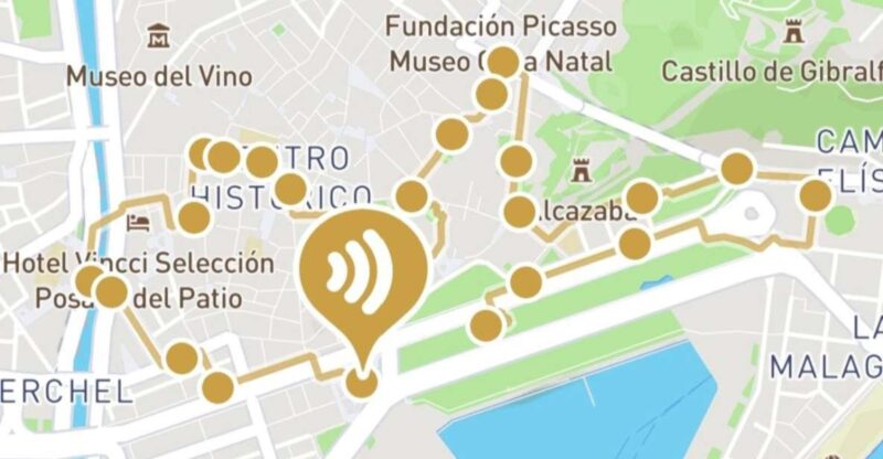 Audioguide City Walk Malaga for Cruises (German & English) - Experience Highlights