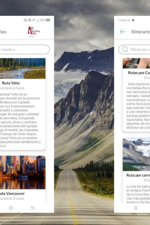 Audioguide for Western Canada Road Routes (Rocky Mountains) - Interactive Maps and Travel Tips