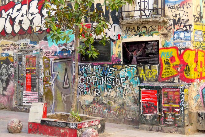Audioguided Tour of Athens' Alternative Neighbourhood of Exarchia - Exploring Exarchias Political Murals