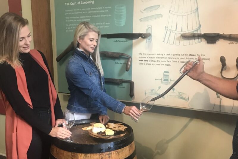 Audrey Wilkinson: Cheese and Barrel Wine Tasting - Local Artisanal Cheeses