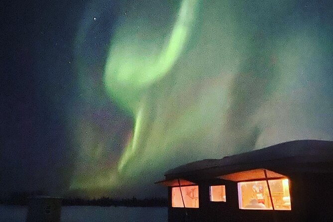 Aurora Ice - Ice Fishing & Salmon Dinner Tour - Key Points