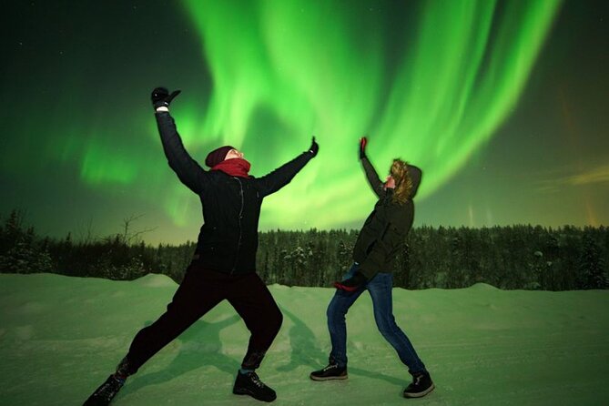 Aurora Trip and Snowshoes in Lake Rautusjarvi - Key Points