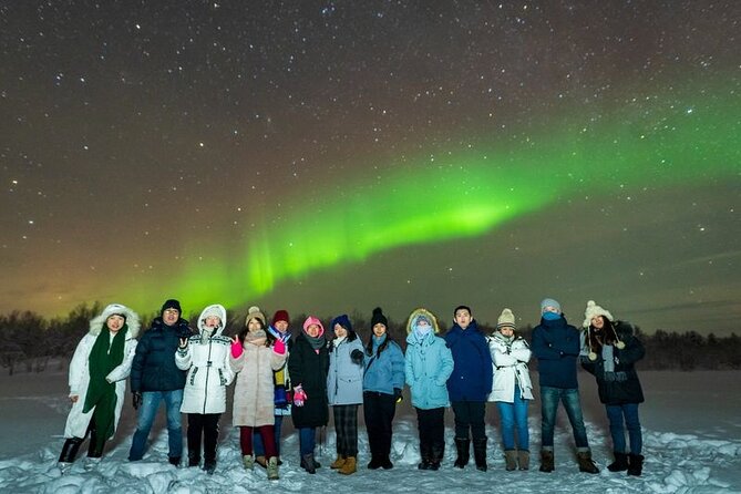 Aurora Trip and Snowshoes in Lake Rautusjarvi - Enhancing the Snowshoeing Experience
