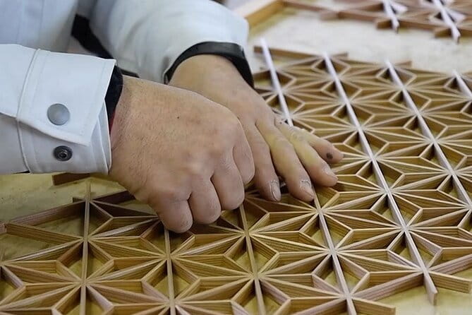 Auspicious Kumiko Traditional Woodcraft Experience - Materials and Tools for the Experience