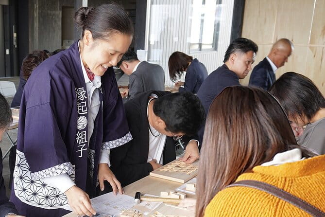 Auspicious Kumiko Traditional Woodcraft Experience - Step-by-Step Kumiko Creation Process