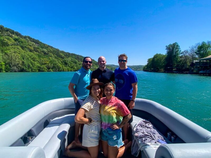 Austin: Lake Austin Guided Boat Tour With Full Sun Shading - Key Points