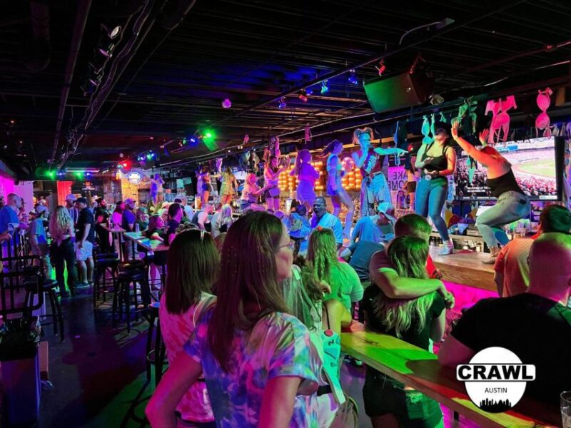 Austin: VIP Bar & Club Crawl W/ Free Shots & Drinking Games - Key Points