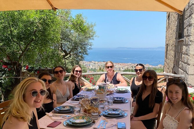 Authentic Cooking Class on a Farm With a View of Sorrento. - Booking Information